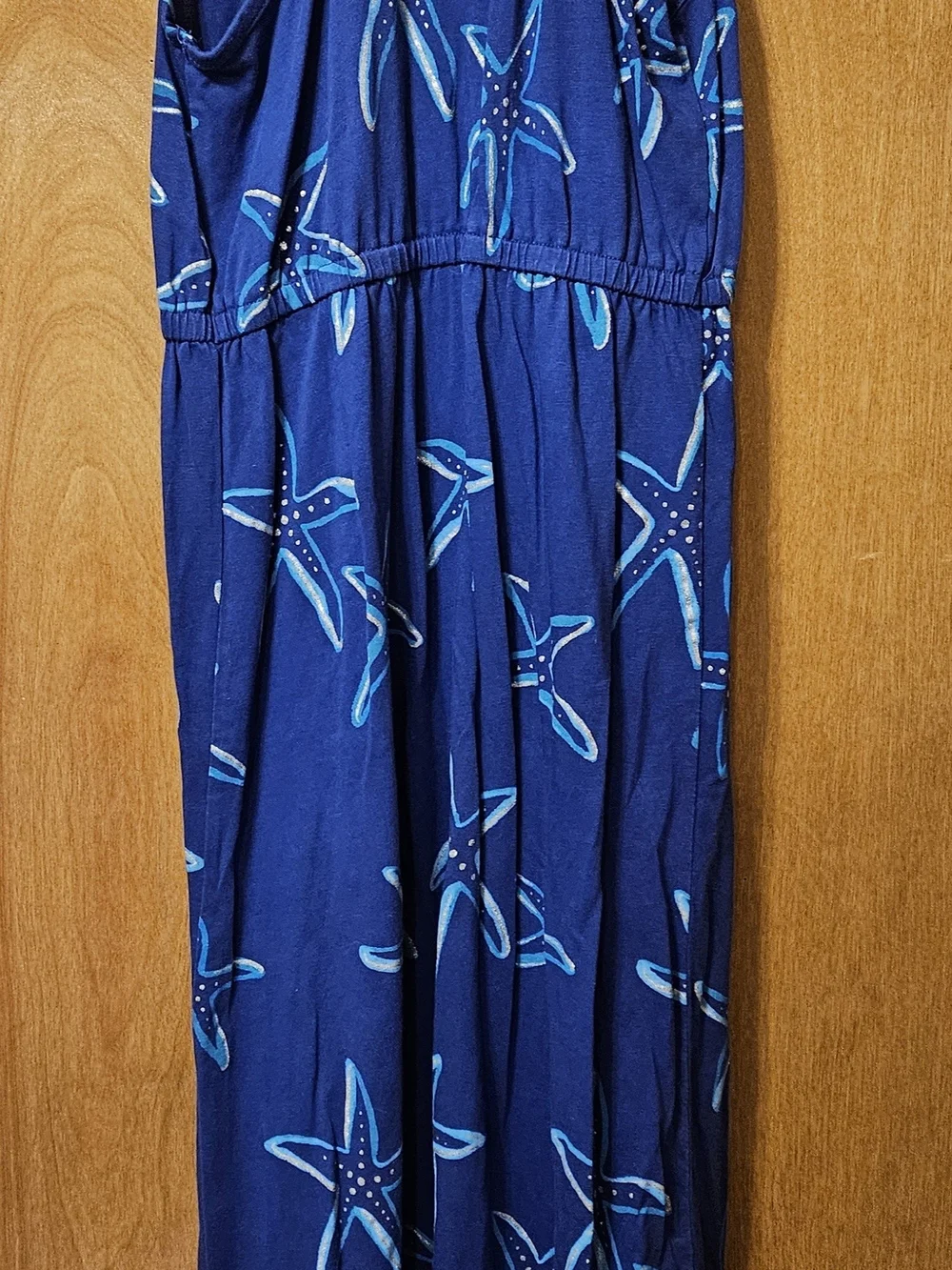 Gymboree Royal Blue Starfish Print Casual Dress